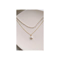 Double layer handmade pearl Necklace