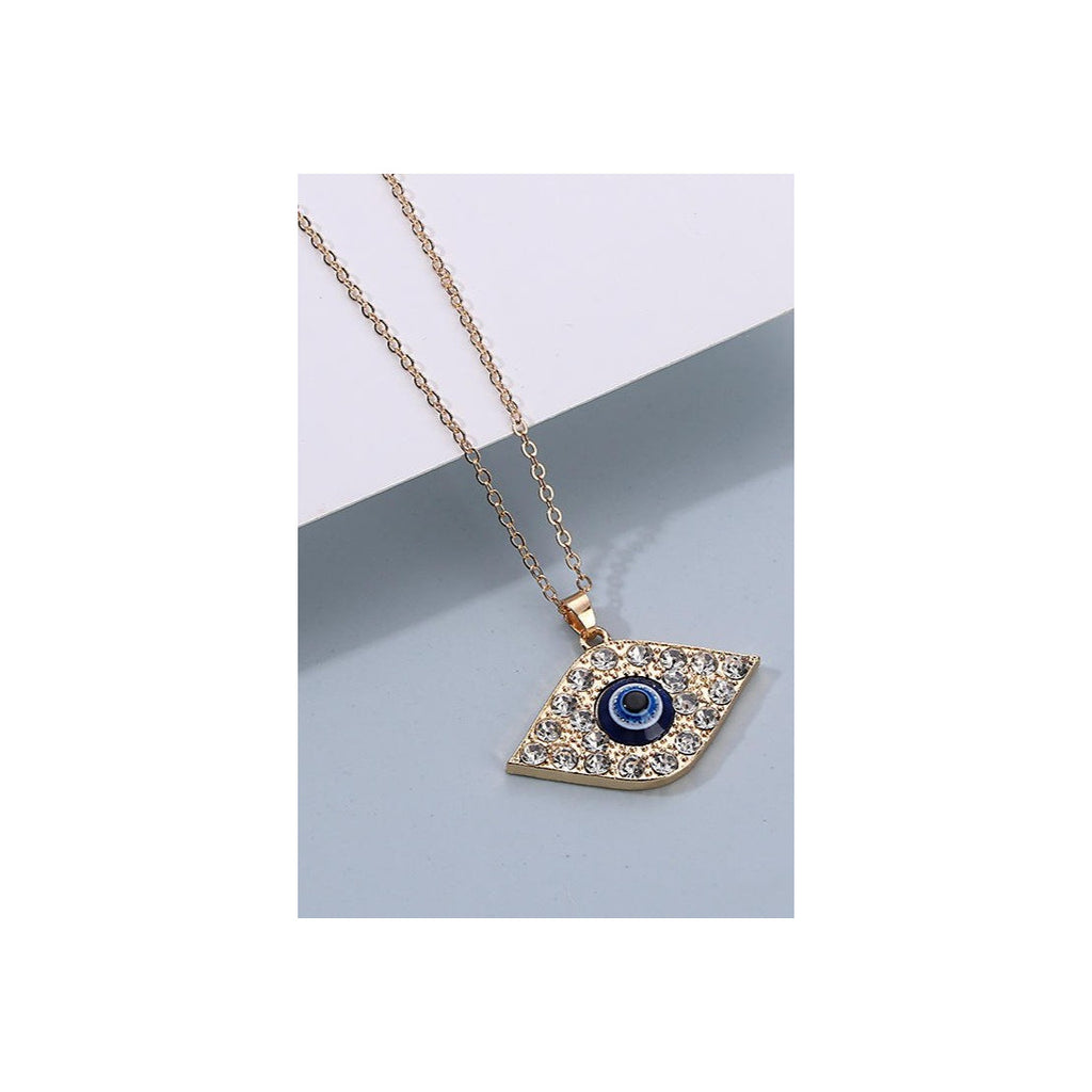 Evil eye neck pendent