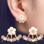 Flower shape Ear Studs for women