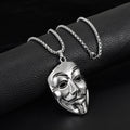 Joker shaped Unisex Style Necklace Mens and Women both can wearMaterial:- Alloy Colour:- Silver