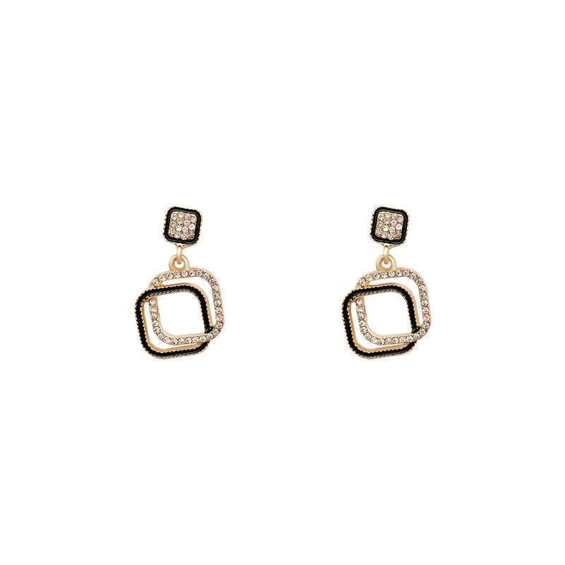 Double layer Earrings for women