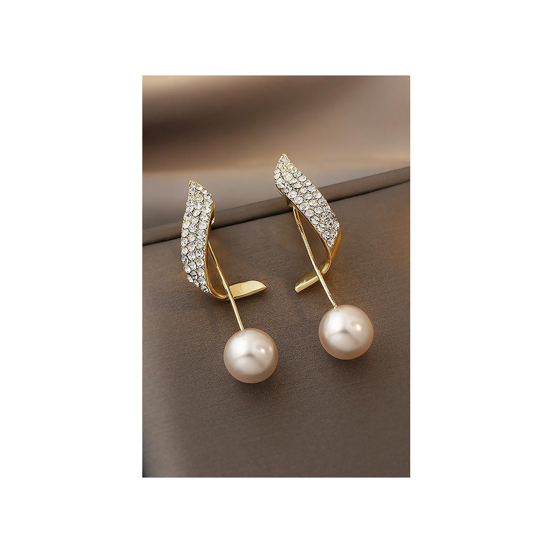 Celebrity Style pearl tassel Earrings