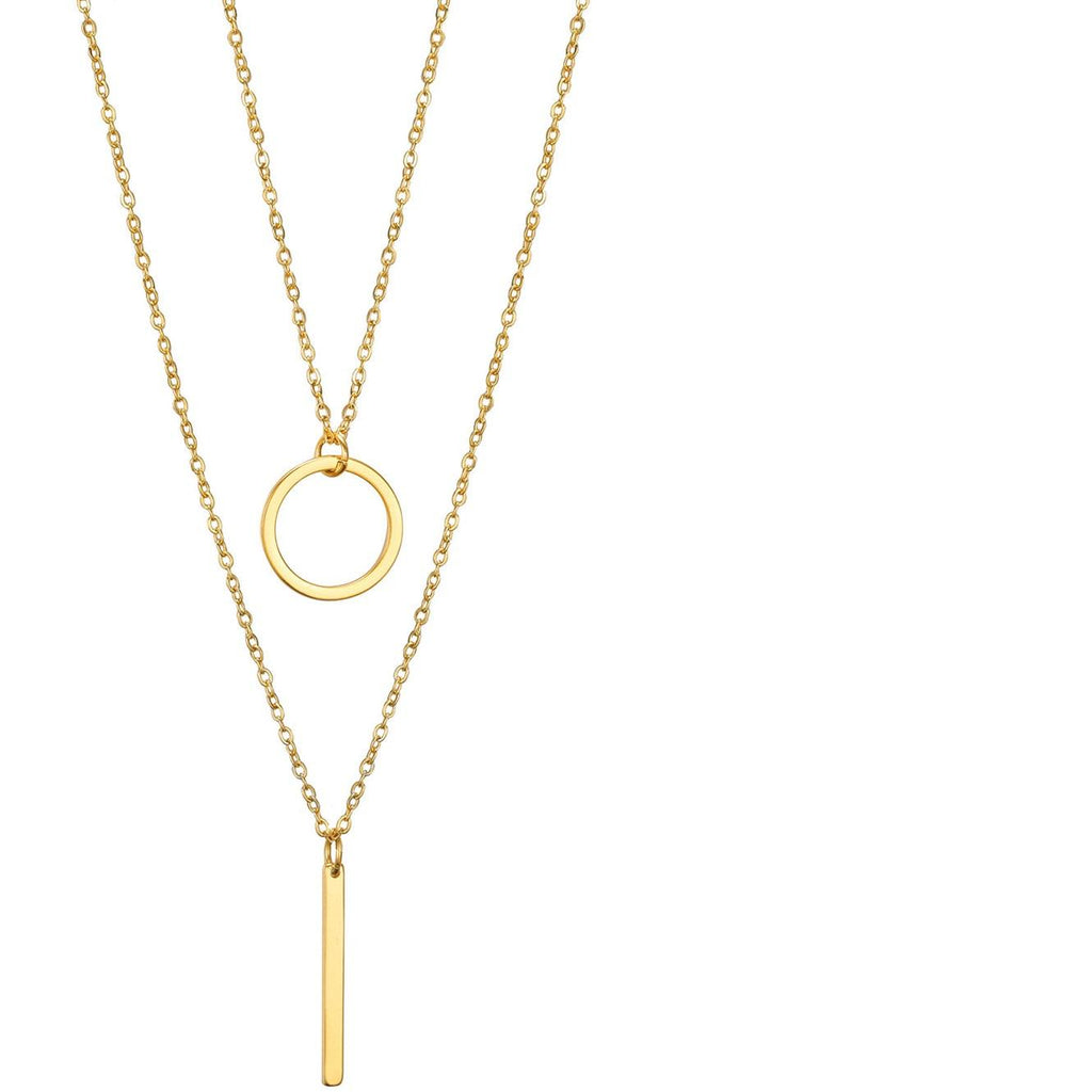 Double layer Necklace for women