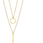Double layer Necklace for women