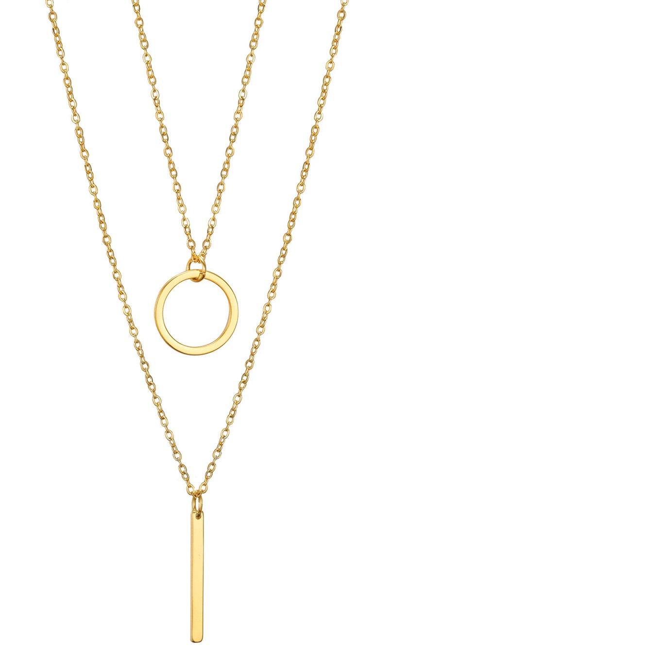 Double layer Necklace for women