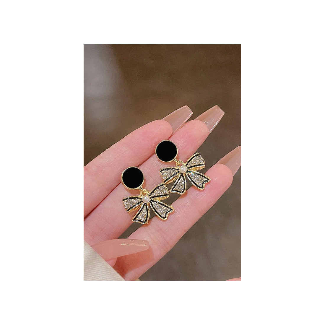 Bow shaped Earrings for women
