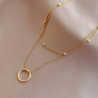 Double layer Chain Necklace