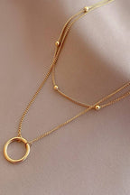 Double layer Chain Necklace