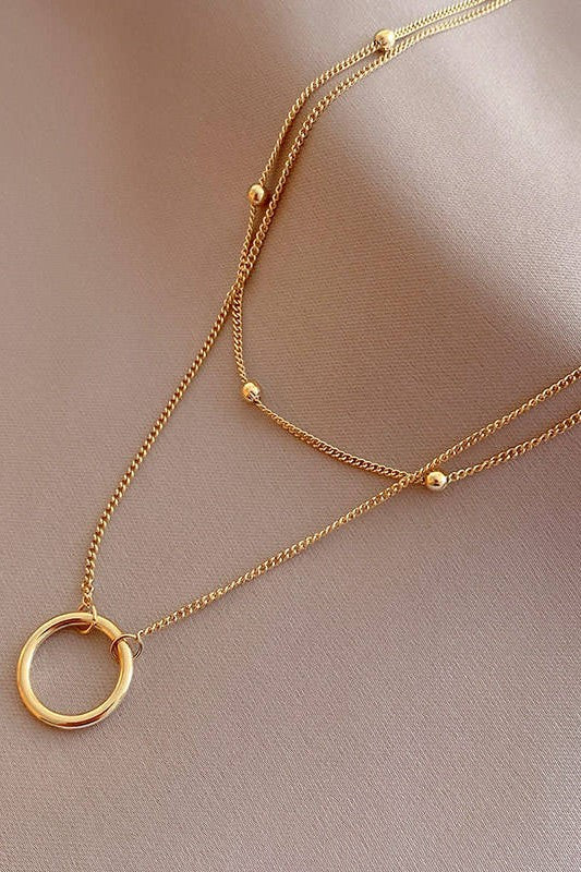 Double layer Chain Necklace