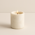 Eco Friendly Corporate Gifts – Luna Marble Scented Candle – The Bamboo Bae