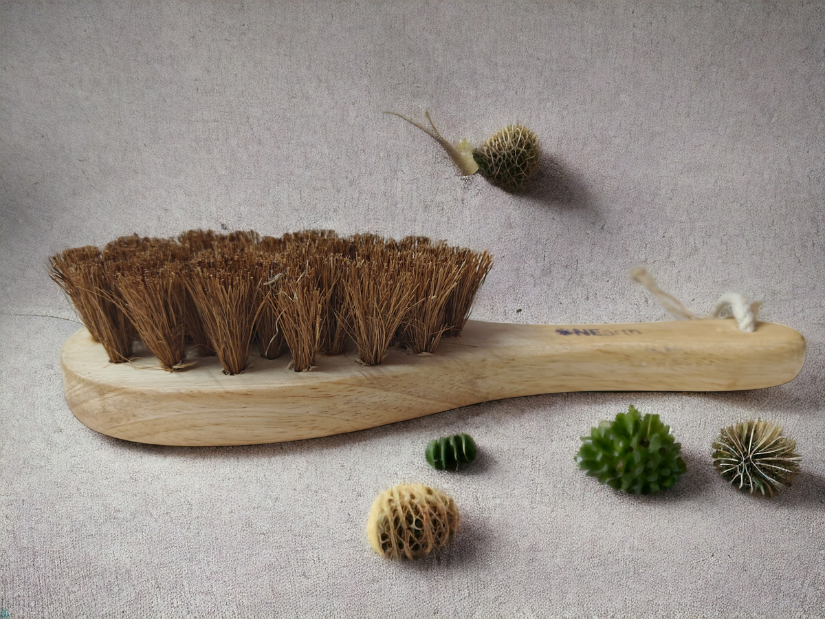 Exfoliating Dry Body Coir Brush