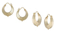 Earring RAJSONS IMPEX 14 K Gold Plated