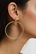 OMID Circular Gold Radiant Earrings
