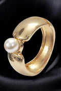 OMID Brass with Pearl Showy Bracelet