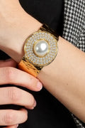 OMID Stone Studded Adjustable Cuff
