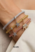OMID Set of 3 Charm Bracelet