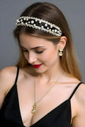 OMID Gold-Plated Kundan Necklace Set with Earrings for Women, Traditional Indian Jewellery For Women and Girls
