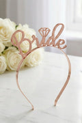 Rose Gold Bridal Shower & Bachelorette Party Hair Accessory