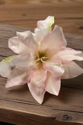 OMID, Kids Flower Hair Clip – Soft Pink Artificial Lily Hair Accessory for Girls, Lightweight and Durable – Perfect for Parties, Daily Wear, and Gifting