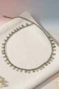 OMID, Silver Plated Coin Waist Chain Kamarband for Women, Ethnic Belly Belt for Saree & Lehenga, Adjustable Traditional Indian Jewelry