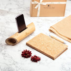 Nature's Melody and Sustainable Style | Mobile Stand with Diary & Pen - Festive Gifting by The Bambo Bae