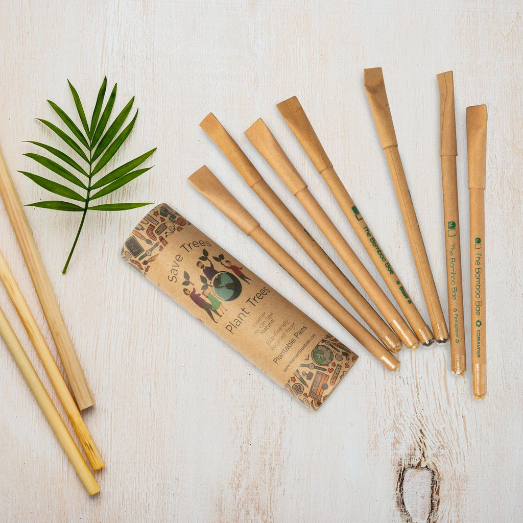 Zero Waste Writer's Festive Gifting Combo by The Bamboo Bae - Sip, Serve, and Scribble in Sustainable Style