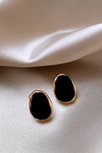 Black Enamel beautiful studs