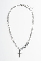 Cross neck chain