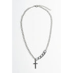 Cross neck chain