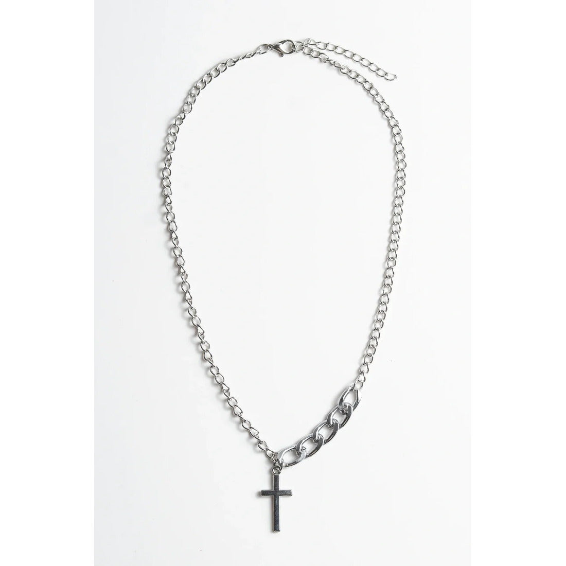 Cross neck chain