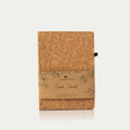 Eco-Friendly Cork Diary – A5 Hardbound Journal with 160 Pages (90 GSM) | Natural Cork Cover, Pen Holder, Elastic Closure & Bookmark | Sustainable Notebook for Work, Study & Gifting