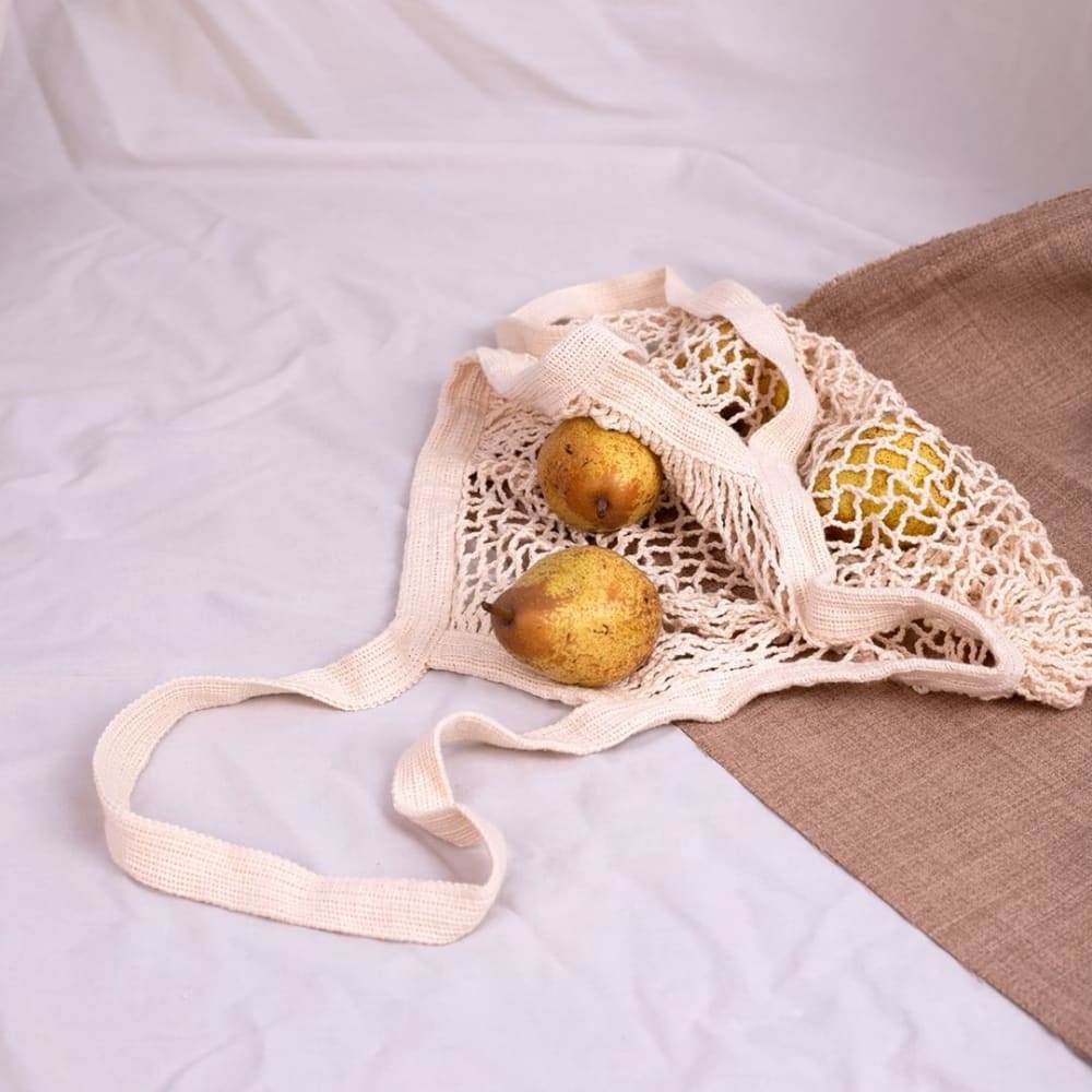 Cotton Mesh Shopping Bag