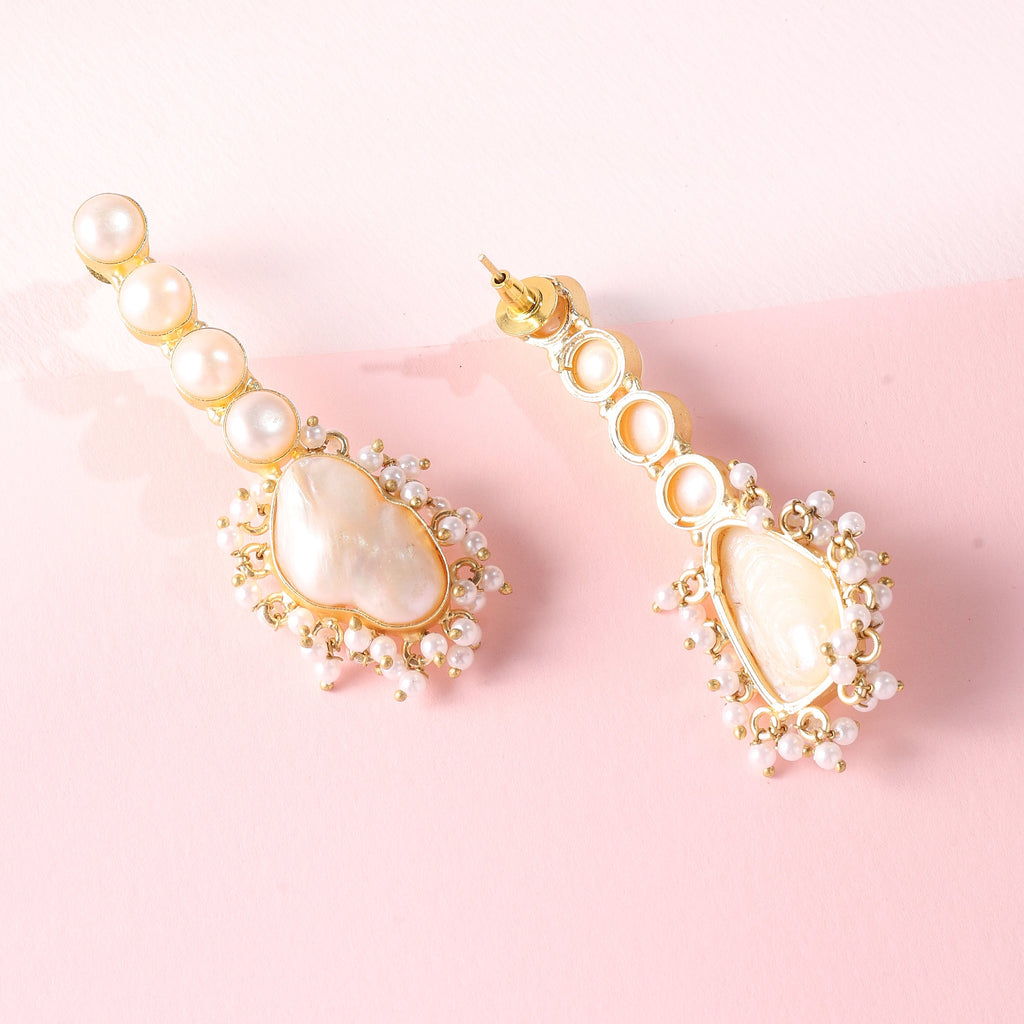 Pearl Cascade Earrings