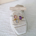 Raw Trine Ring