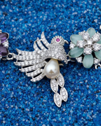 Avian Blossom Moissanite Set