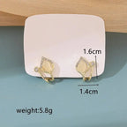 Water drop Ear Studs for WomenMaterial:- Alloy zinc + StonesColour:- Gold