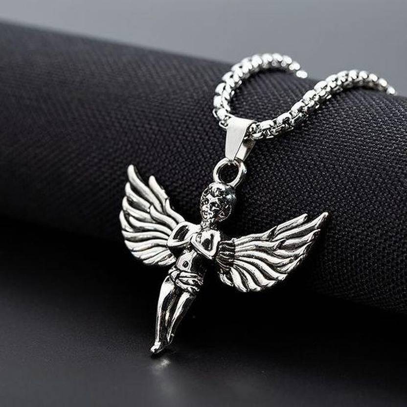Angel pendant Necklace Unisex style for Men's and Women both