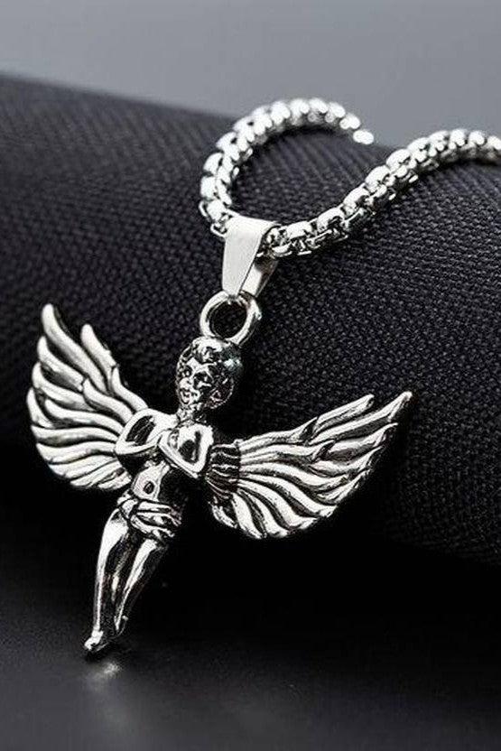 Angel pendant Necklace Unisex style for Men's and Women both