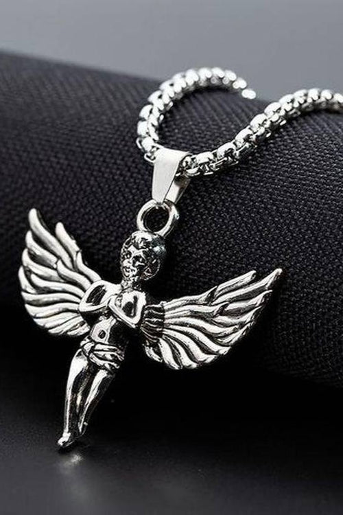 Angel pendant Necklace Unisex style for Men's and Women both
