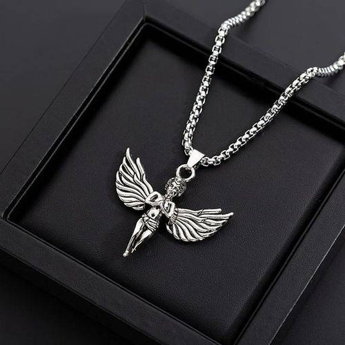 Angel pendant Necklace Unisex style for Men's and Women both