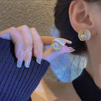 Anti tarnish Pearl drop Earrings