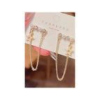 Pearl and stone Earrings
