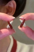 Anti tarnish Fancy ear studs