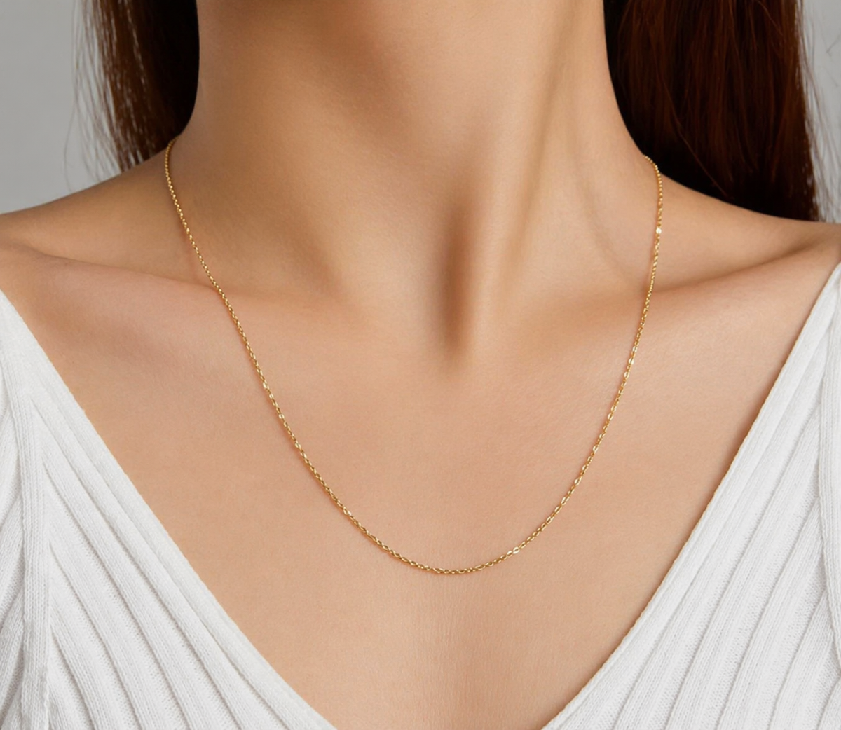 Minimalist Link Chain Necklace