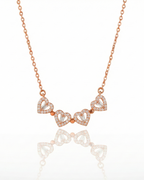 Magnetic Clover Heart Necklace