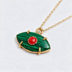 GEMSTONE 20X10MM MARQUISE PRONG PENDANT