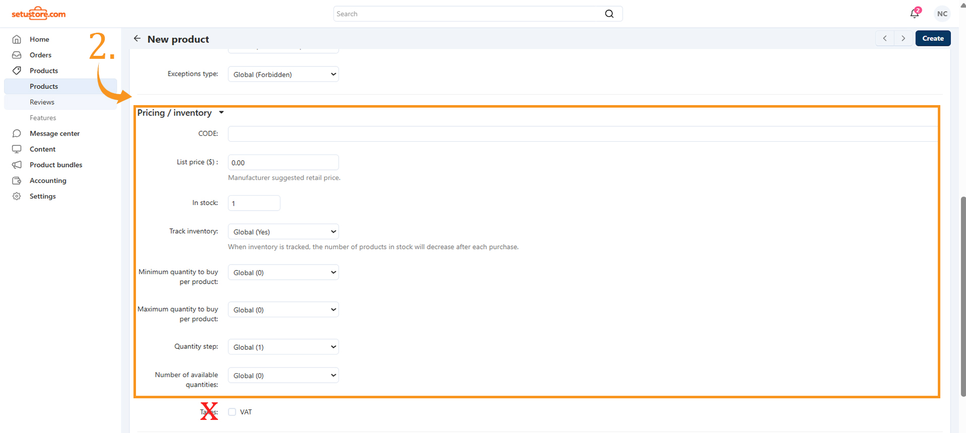 Setu Store vendor admin dashboard showing analytics, orders, and product management options